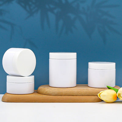 quality 華麗な広口型防空包装 化粧品 メル 防糖品 プラスチック PET 広東 白色 エコフレンドリー化粧品 factory